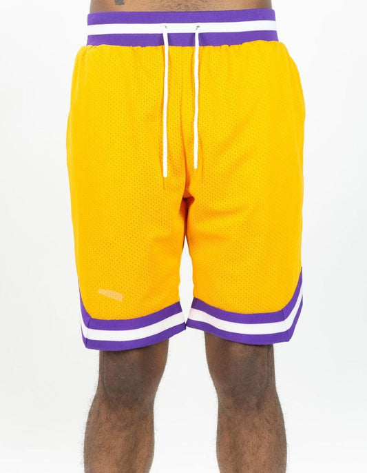 Shane Mesh Shorts - Gold - Rebel Minds