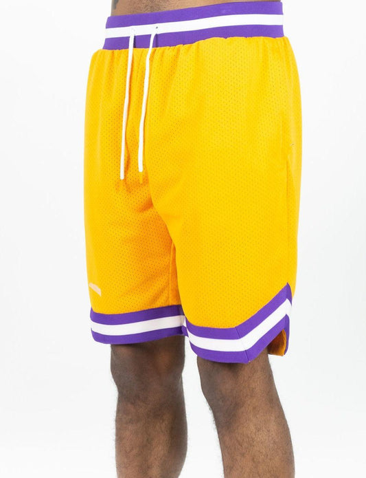 Shane Mesh Shorts - Gold - Rebel Minds