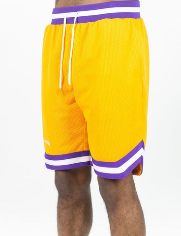 Shane Mesh Shorts - Gold - Rebel Minds