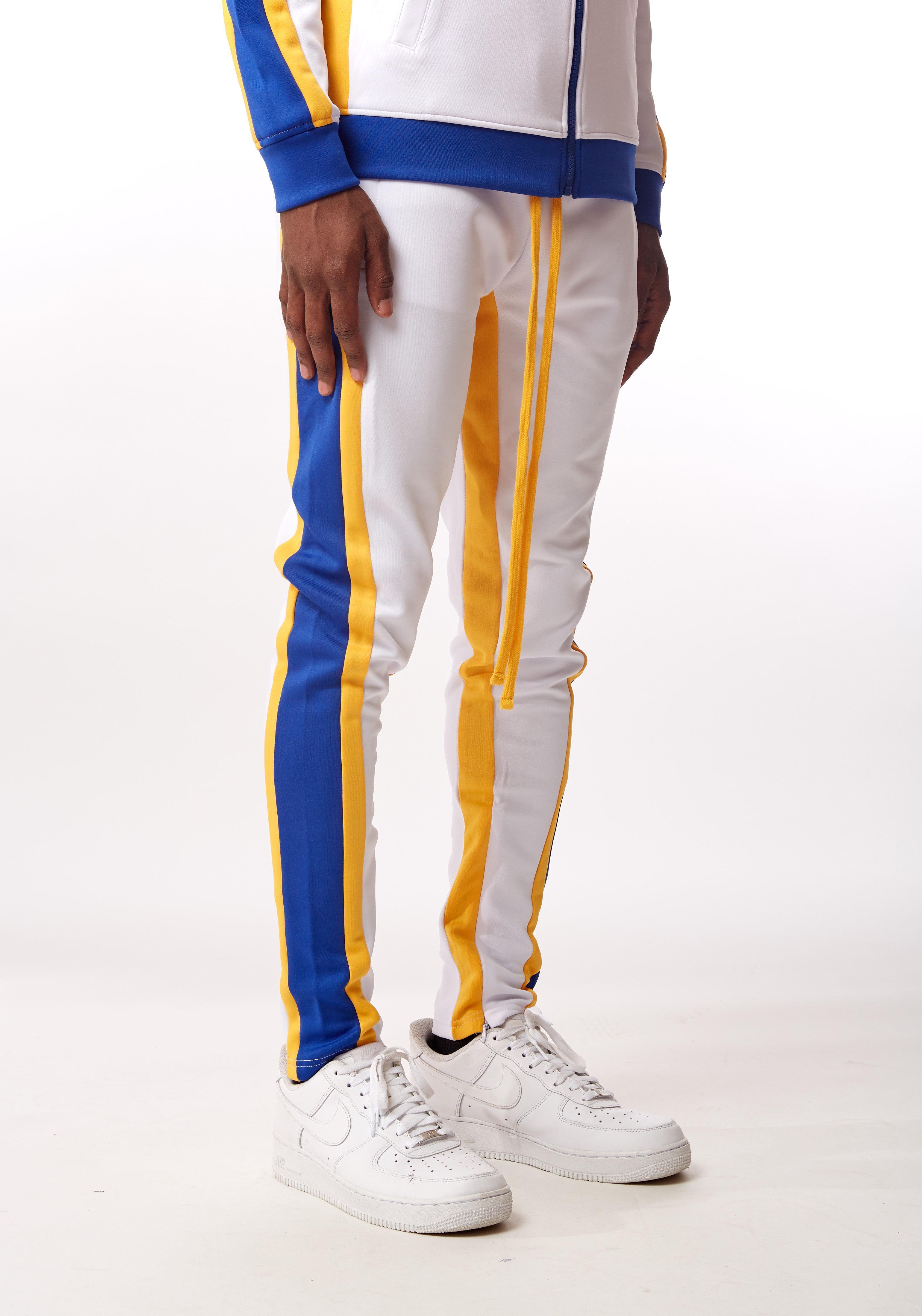 Shane Track Pants - White - Rebel Minds