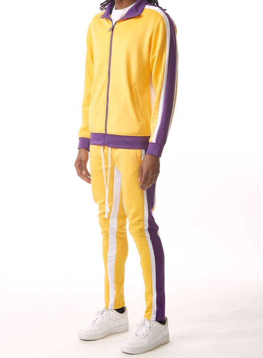 Shane Tracksuit - Gold, Yellow & Purple - Rebel Minds