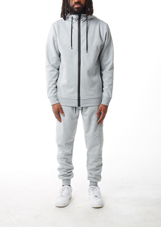 Tech Fleece Set - Heather Grey - Rebel Minds