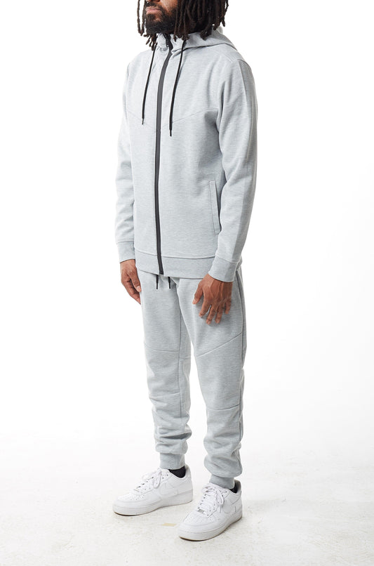 Tech Fleece Set - Heather Grey - Rebel Minds