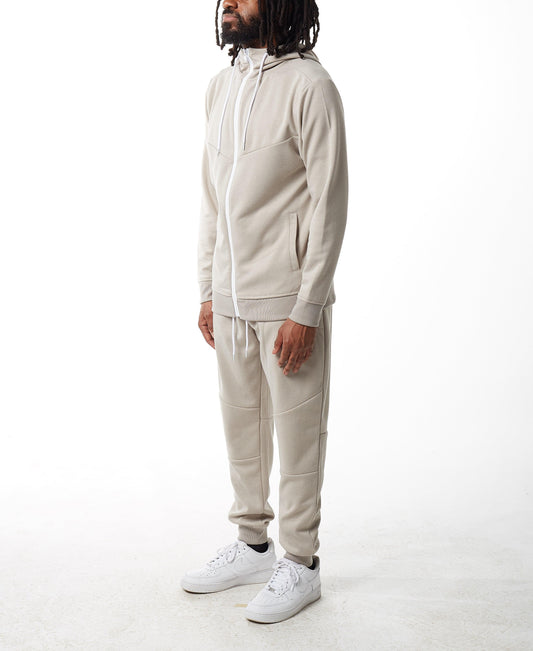 Tech Fleece Set - Oatmeal - Rebel Minds