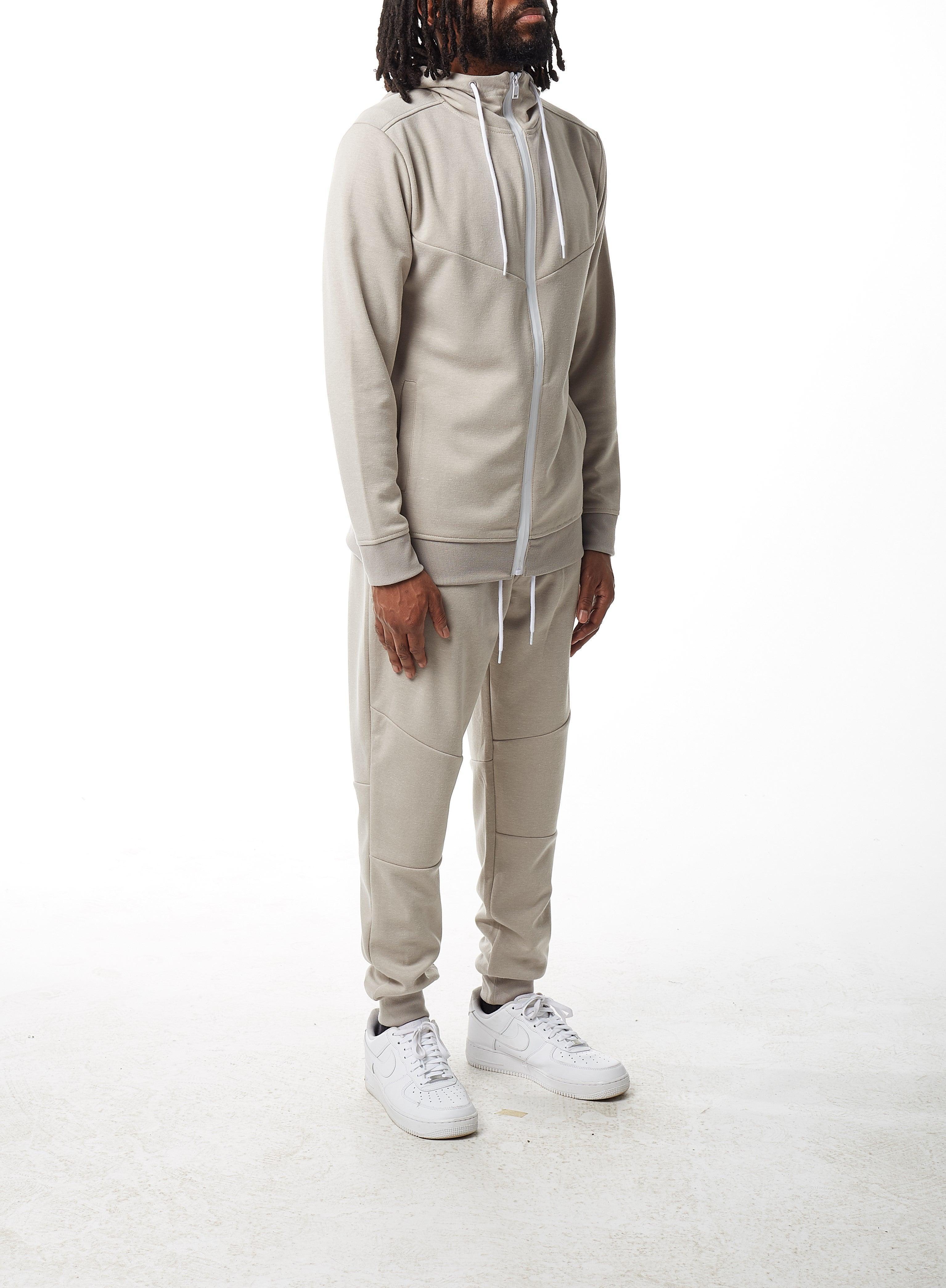 Tech Fleece Set - Oatmeal - Rebel Minds