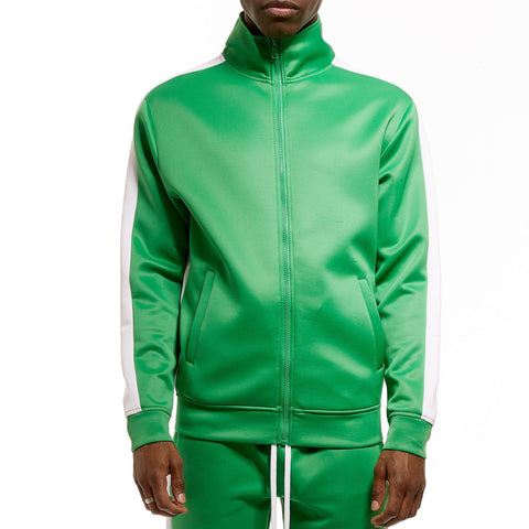 Track Jacket - Kelly Green - Rebel Minds