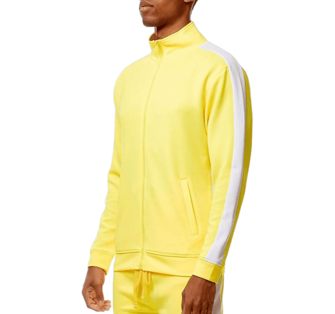 Track Jacket - Neon Yellow - Rebel Minds