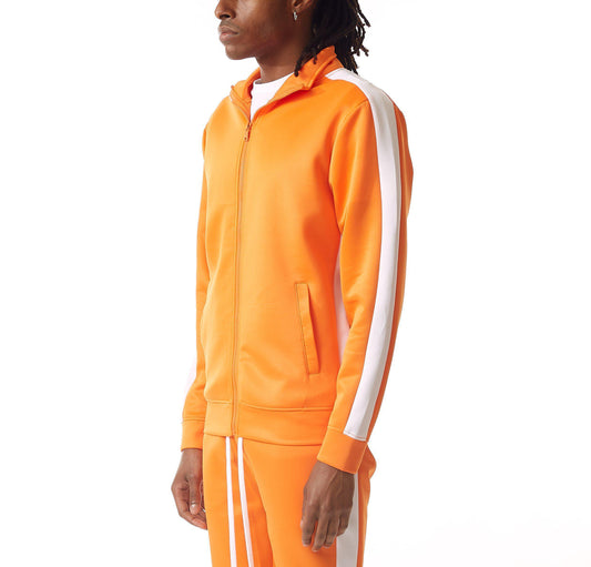 Track Jacket - Orange/White - Rebel Minds