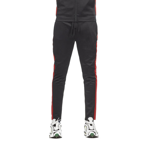 Track Pants - Black & Red - Rebel Minds