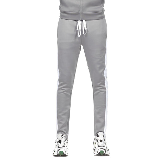 Track Pants - Grey & White - Rebel Minds