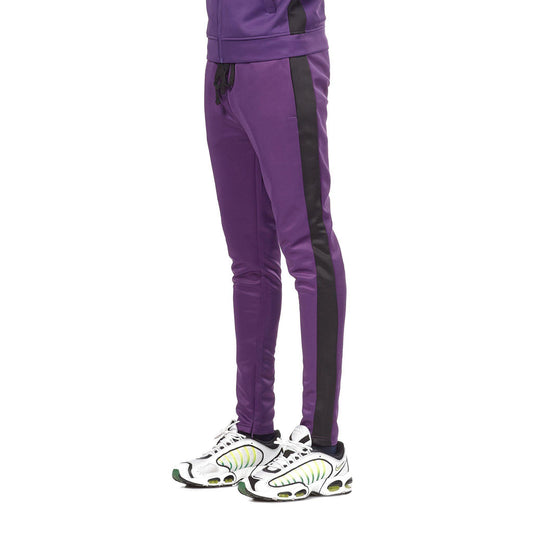Track Pants - Purple & Black - Rebel Minds
