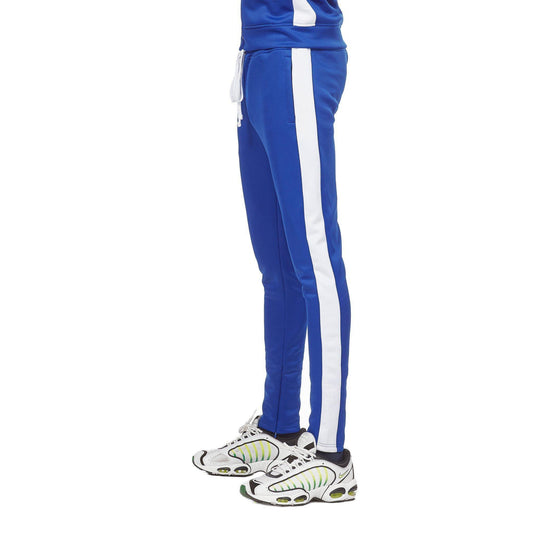 Track Pants - Royal Blue & White - Rebel Minds