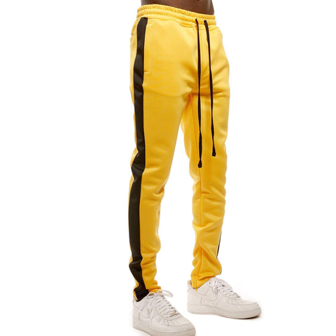 Track Pants - Yellow & Black - Rebel Minds