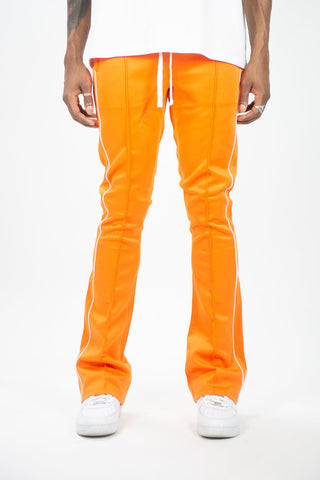 Track Stacked Pants - Orange - Rebel Minds