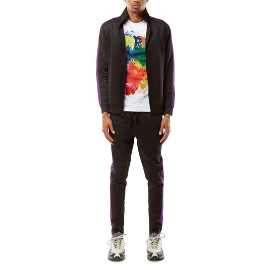 Tracksuit - Black & Purple - Rebel Minds