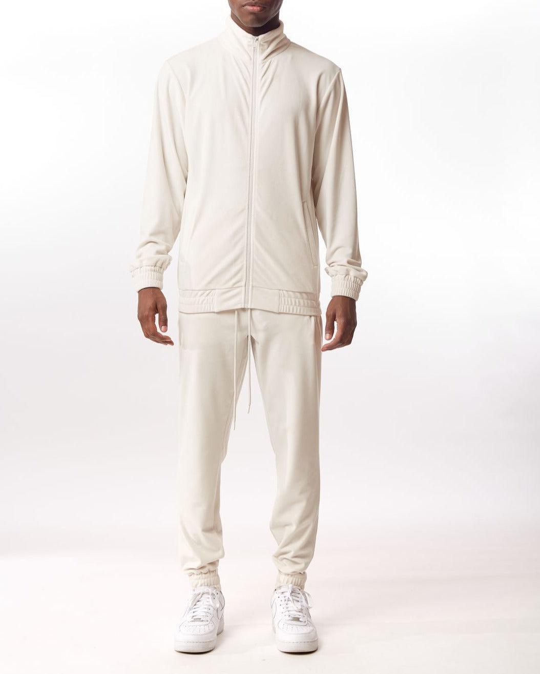 Velour Tracksuit - Platinum - Rebel Minds