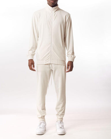 Velour Tracksuit - Platinum - Rebel Minds